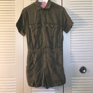 Abercrombie and Fitch Army green jumper